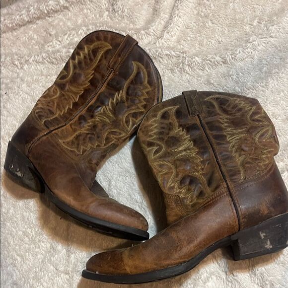 Laredo Brown, leather cowboy boots size 13 D main image 7